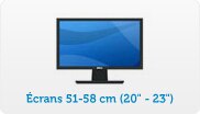 Écrans 51-58 cm (20'' - 23'')